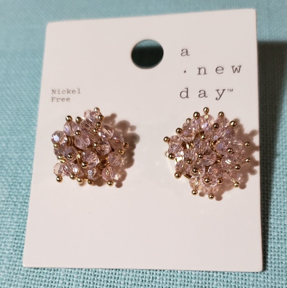 Beaded Stud Earrings - A New Day